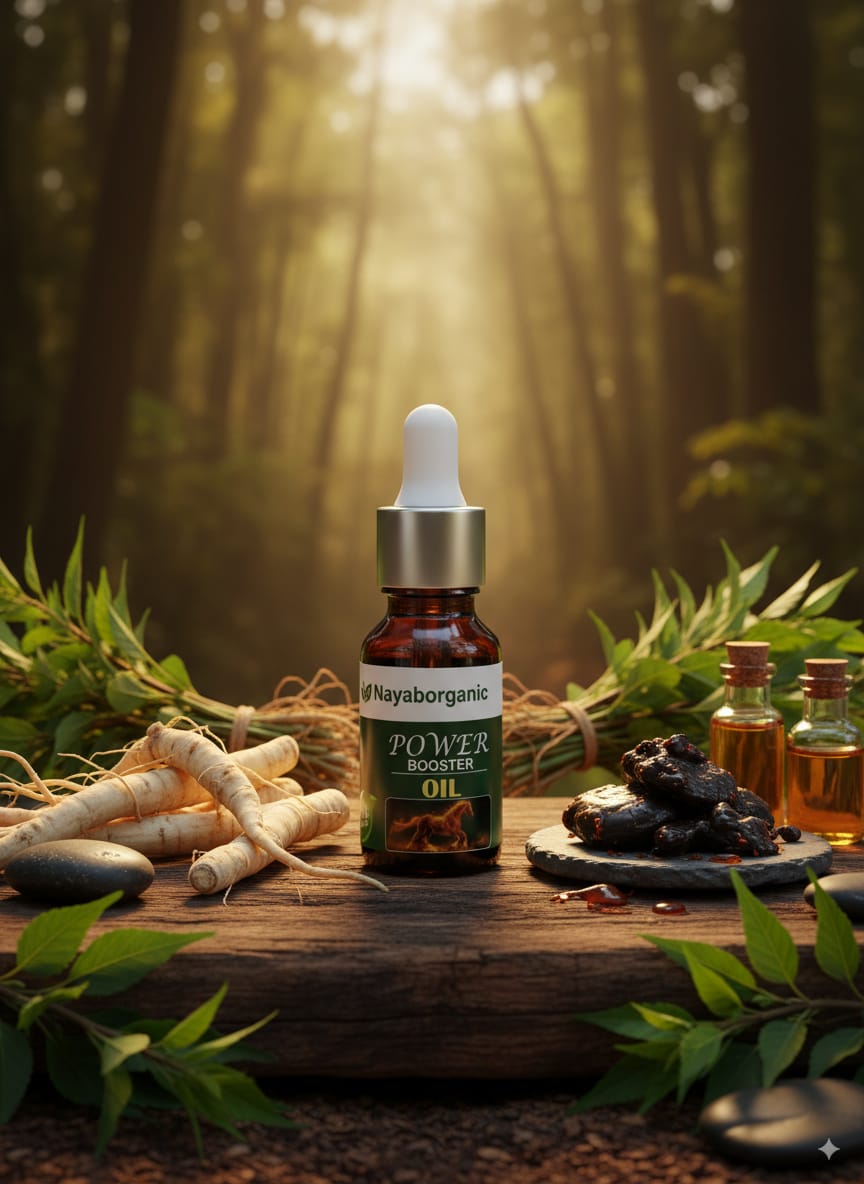 Nayyab Organic Power Booster Oil