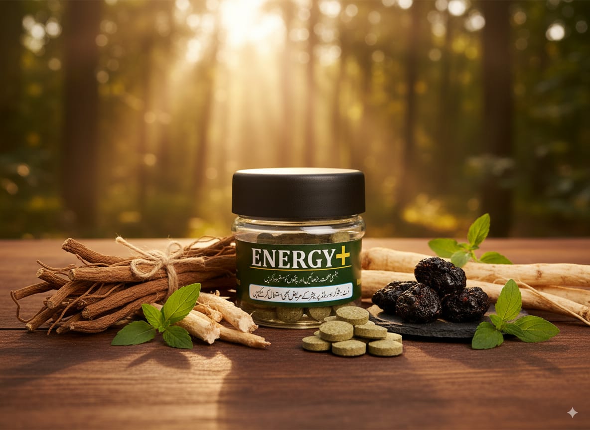 Energy+ Herbal Vitality Booster Energy, Vitality & Wellness